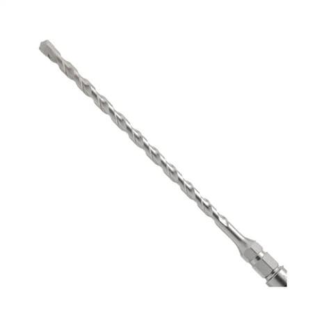 Beast Masonry Drill, 532 Drill Size, 512 Overall Length, 434 Cutting Depth, 2 Flutes, Spiral